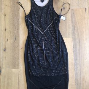 Black geometric dress from Target